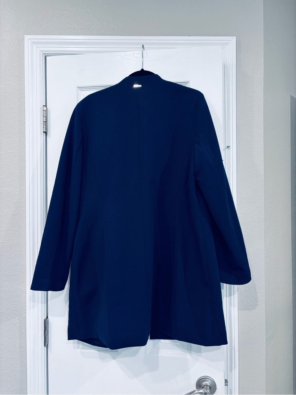 ❗️Anne Klein Navy Longline Blazer Coat NWT $169! - Picture 5 of 10
